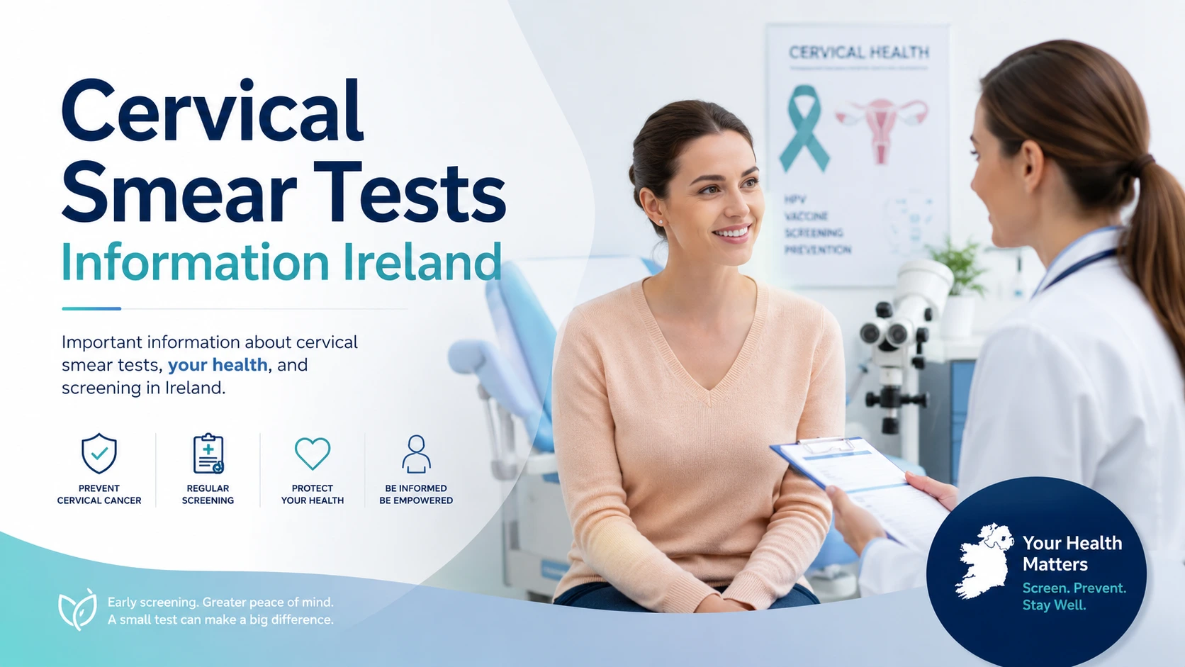 Cervical smear test information, Aungier Street Clinic Dublin 2